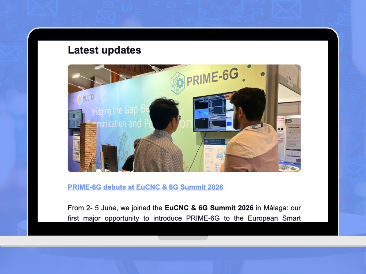 PRIME-6G 1st newsletter