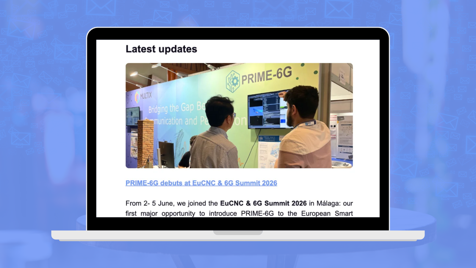 PRIME-6G 1st newsletter